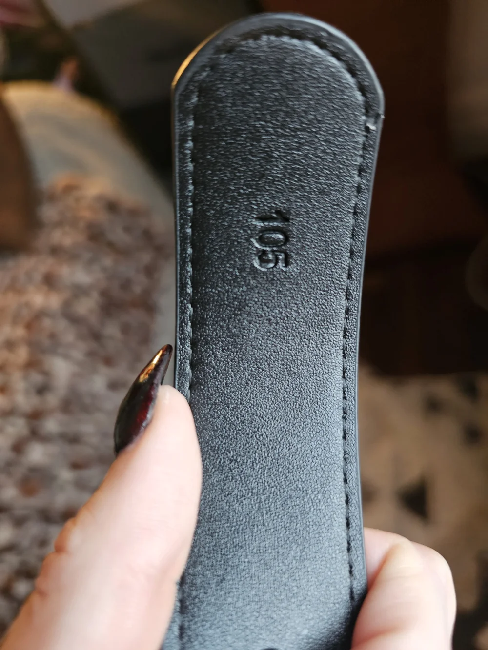 Gucci Black Leather Belt with Gold Interlocking G Buckle